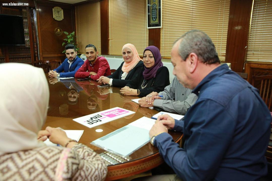 محافظ كفرالشيخ يناقش أعمال تدشين المرحلة الثالثة بحملة 